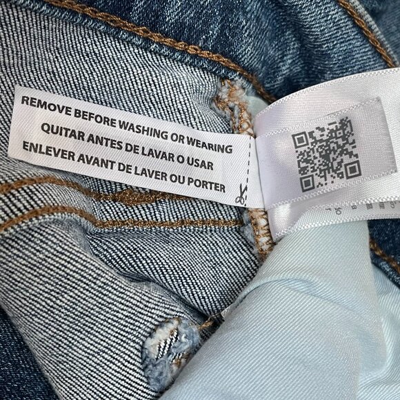 Madewell Selvedge The Mid-Rise Perfect Vintage Jean Women 31 Straight Leg NWOT - Picture 12 of 16